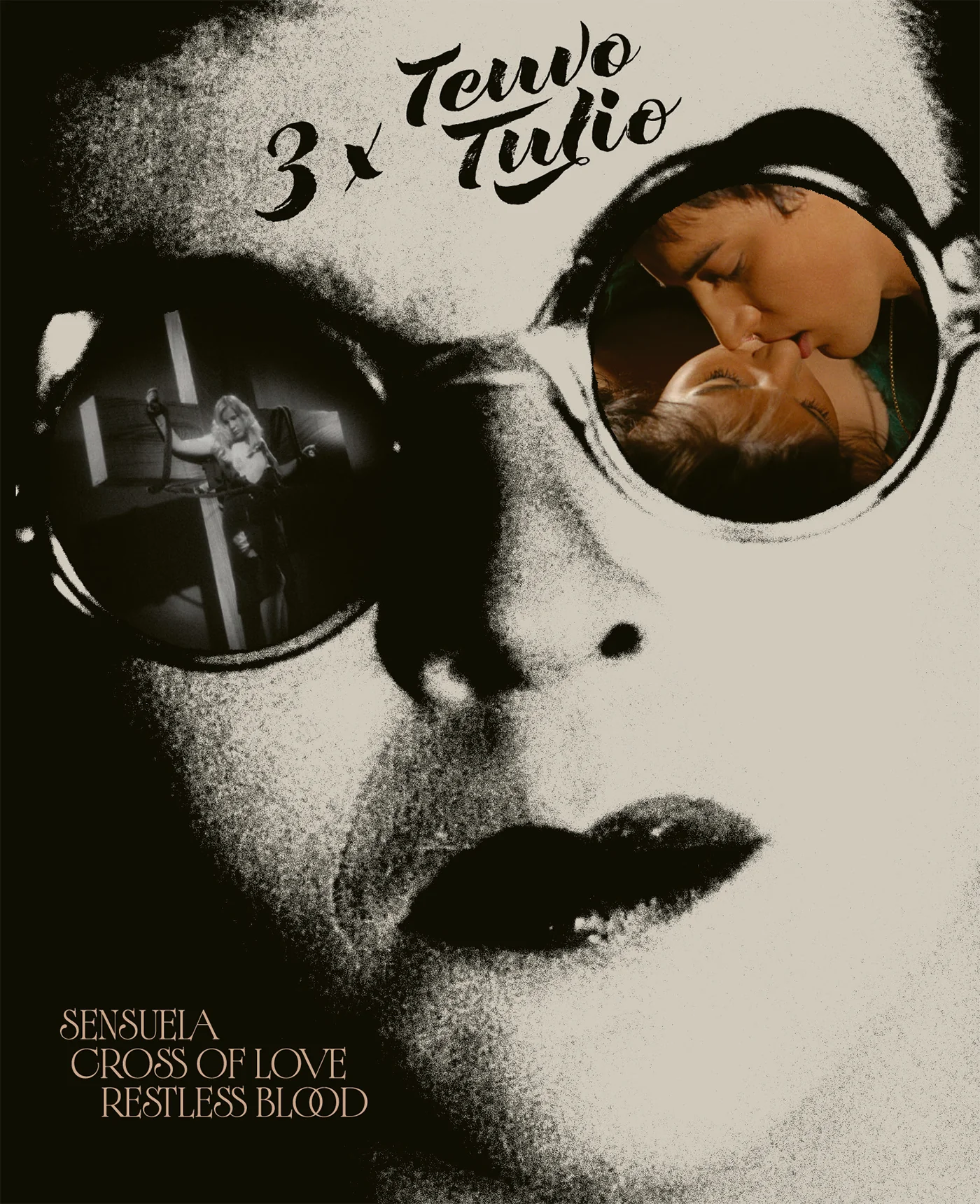 3 X Teuvo Tulio: Sensuela + Cross Of Love + Restless Blood (Blu-ray)