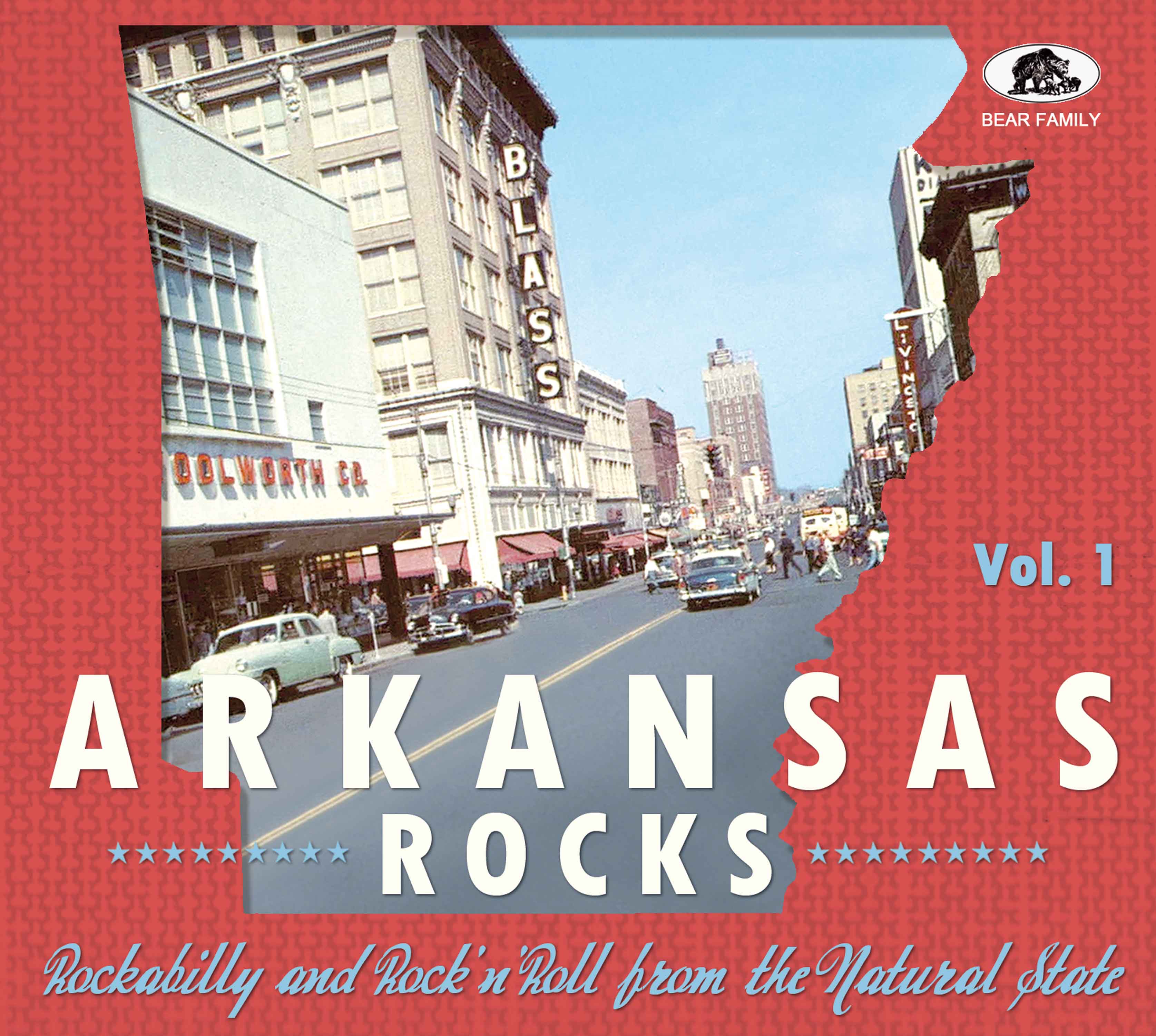 Arkansas Rocks Vol. 1: Rockabilly & Rock'n'Roll From The Natural State (CD) PREORDER