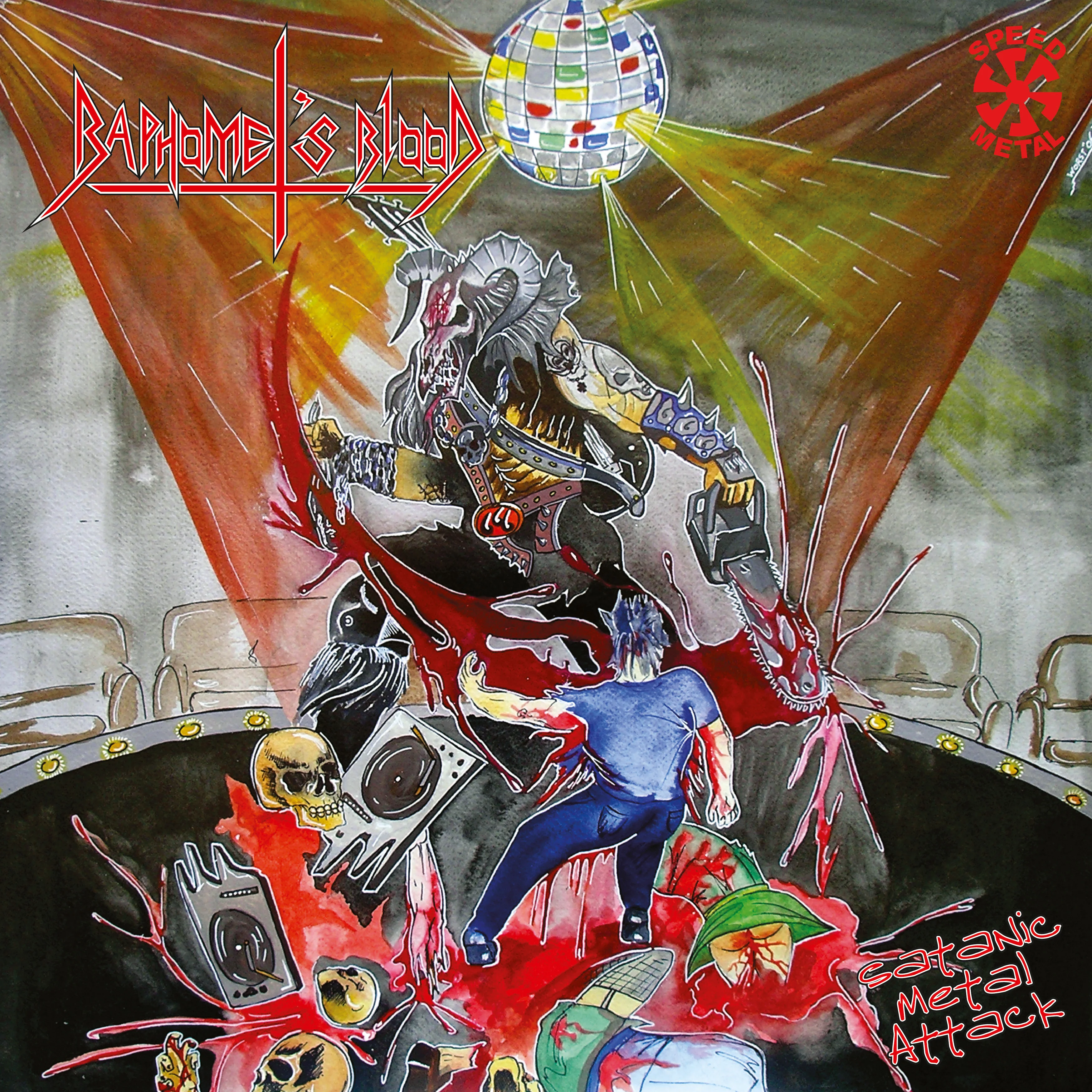 Baphomet's Blood - Satanic Metal Attack (CD) PREORDER