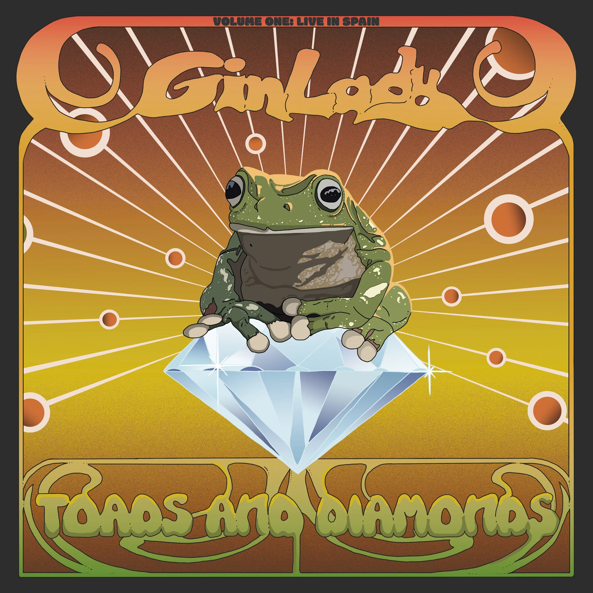 Gin Lady - Toads & Diamonds Volume One: Live In Spain (CD) PREORDER