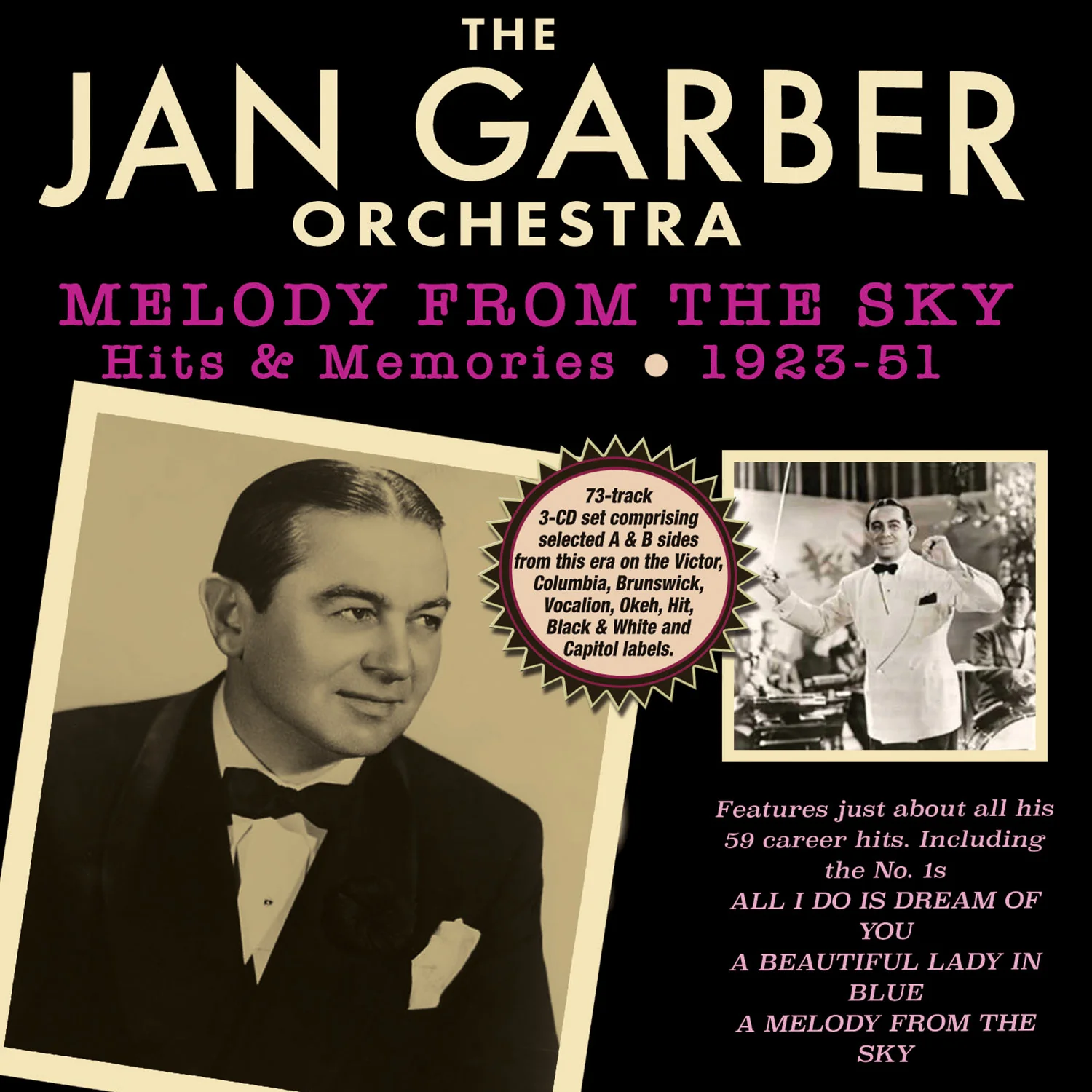 Jan Garber & The Jan Garber Orchestra - Melody From The Sky: Hits & Memories 1923-51 (CD)