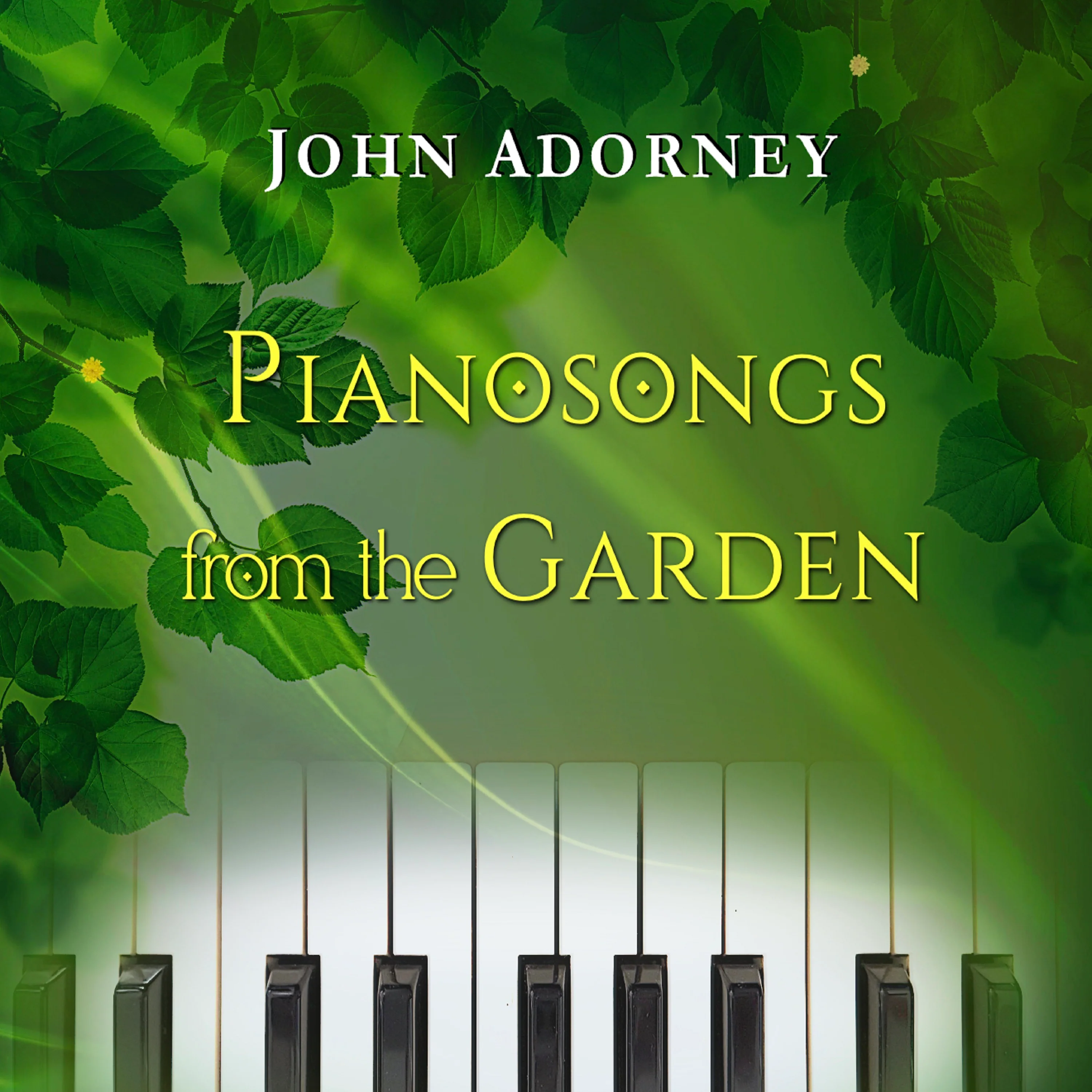 John Adorney - Pianosongs From The Garden (CD)