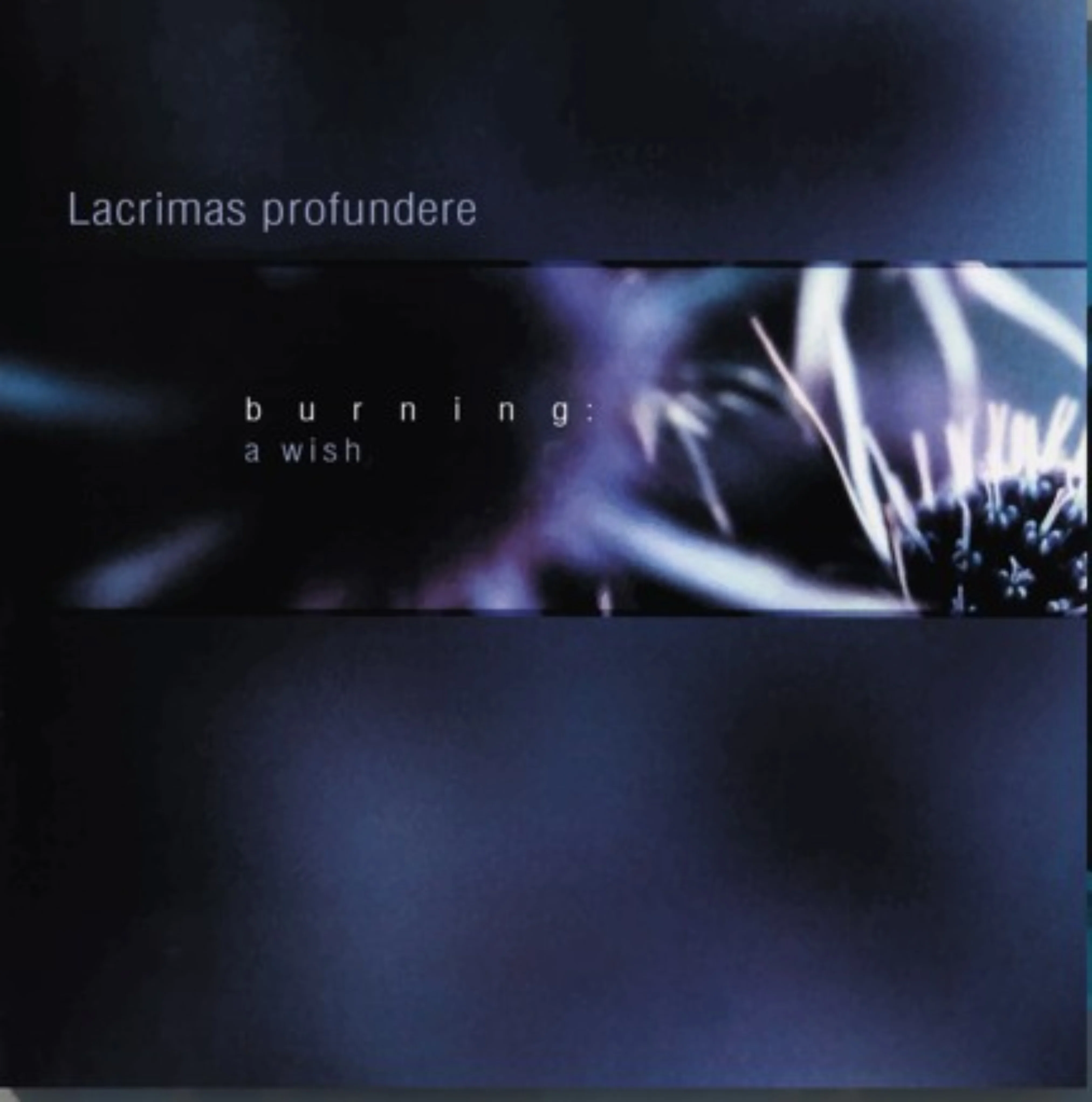 Lacrimas Profundere - Burning: A Wish (Limited Gatefold Transparent Splatter Blue & Black LP) (LP) PREORDER