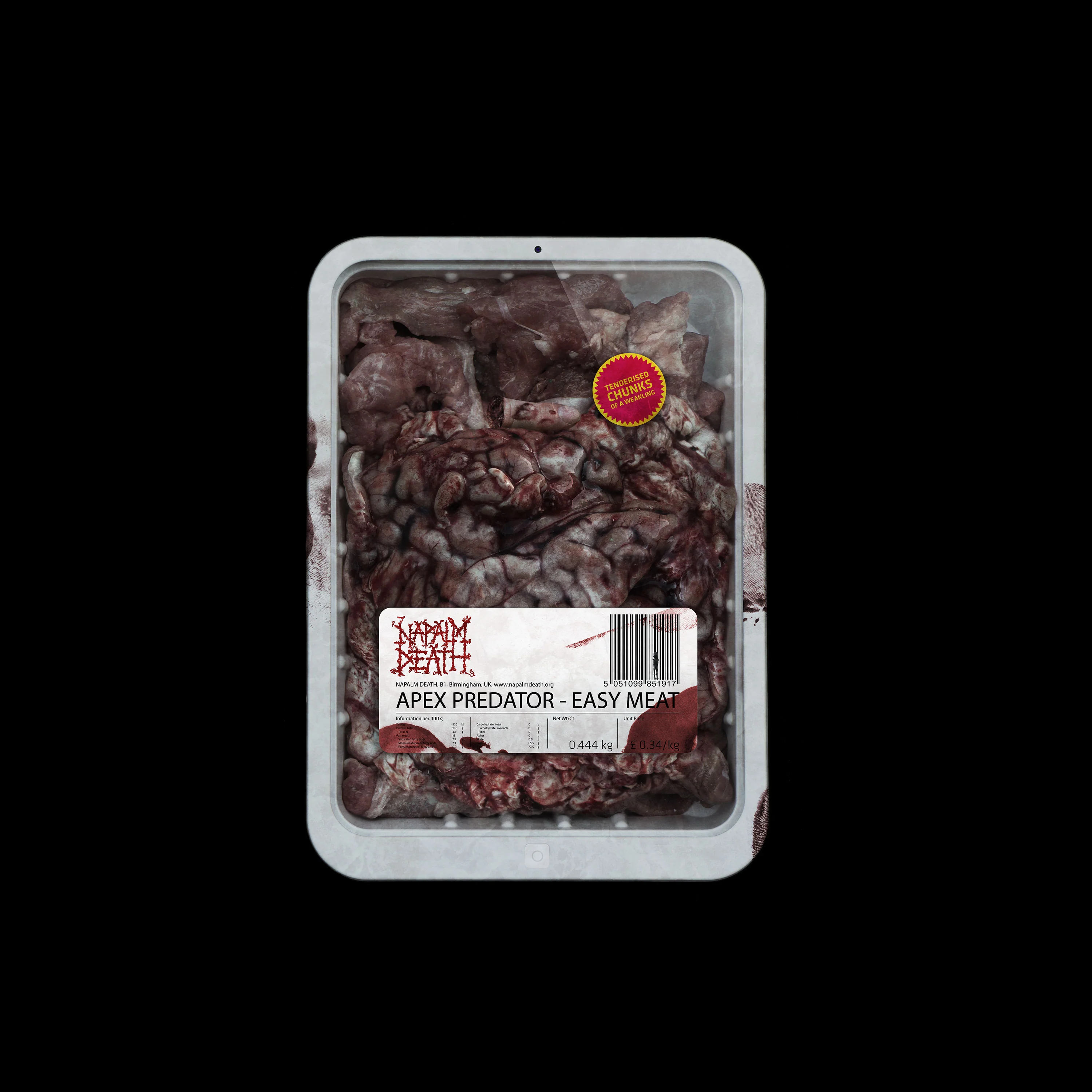 Napalm Death - Apex Predator: Easy Meat (Marbled Vinyl) (LP)