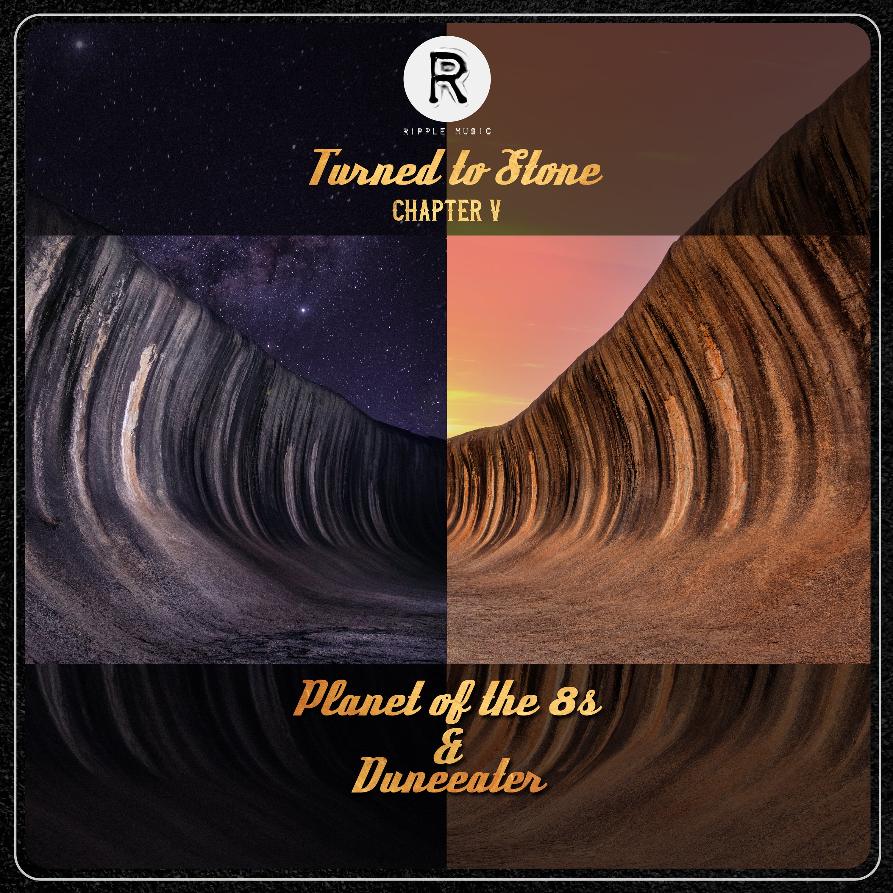 Planet Of The 8s & Duneeater - Turned To Stone Chapter 5 (LP)