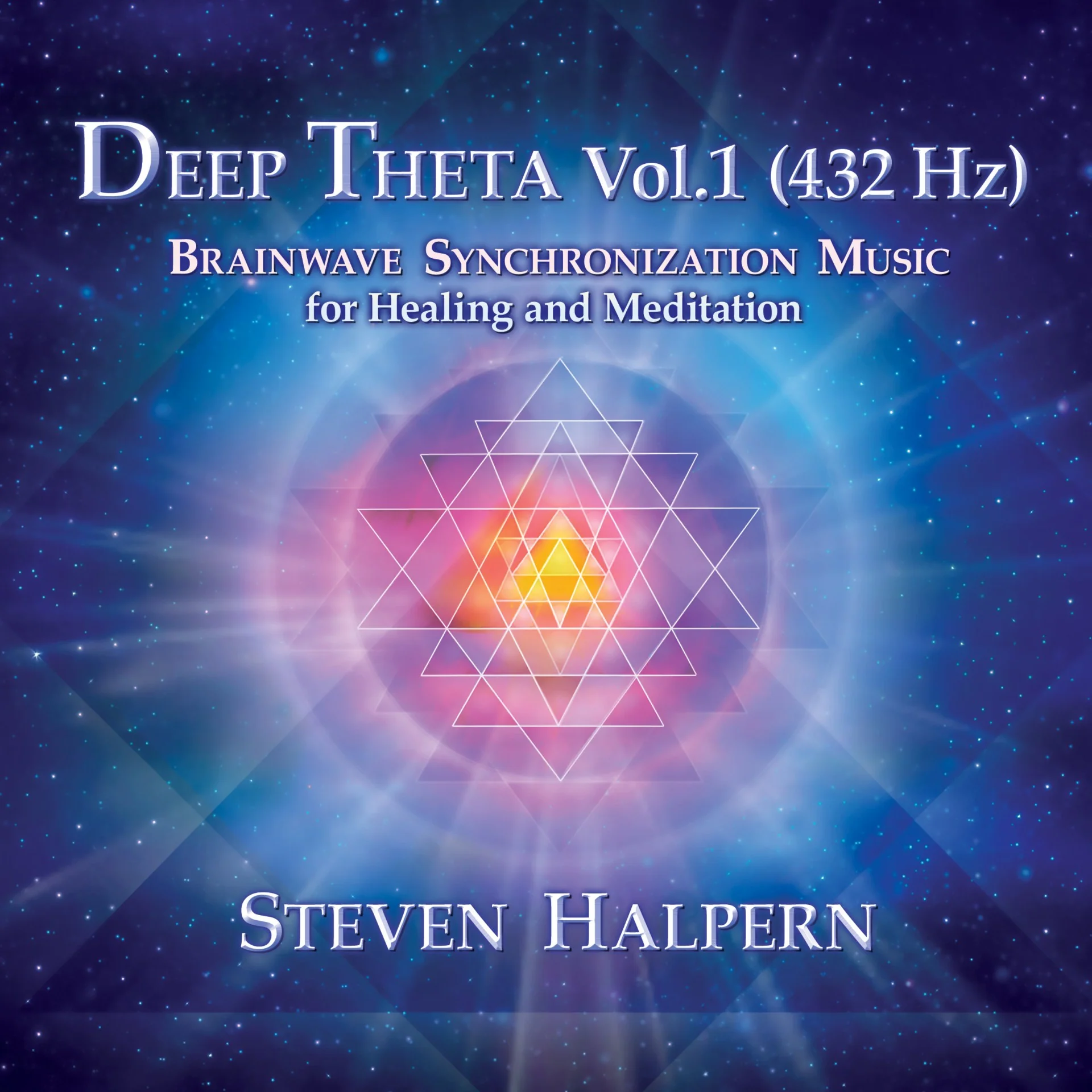 Steven Halpern - Deep Theta Vol. 1 (432 Hz) Brainwave Synchronization Music For Healing And Meditation (CD)