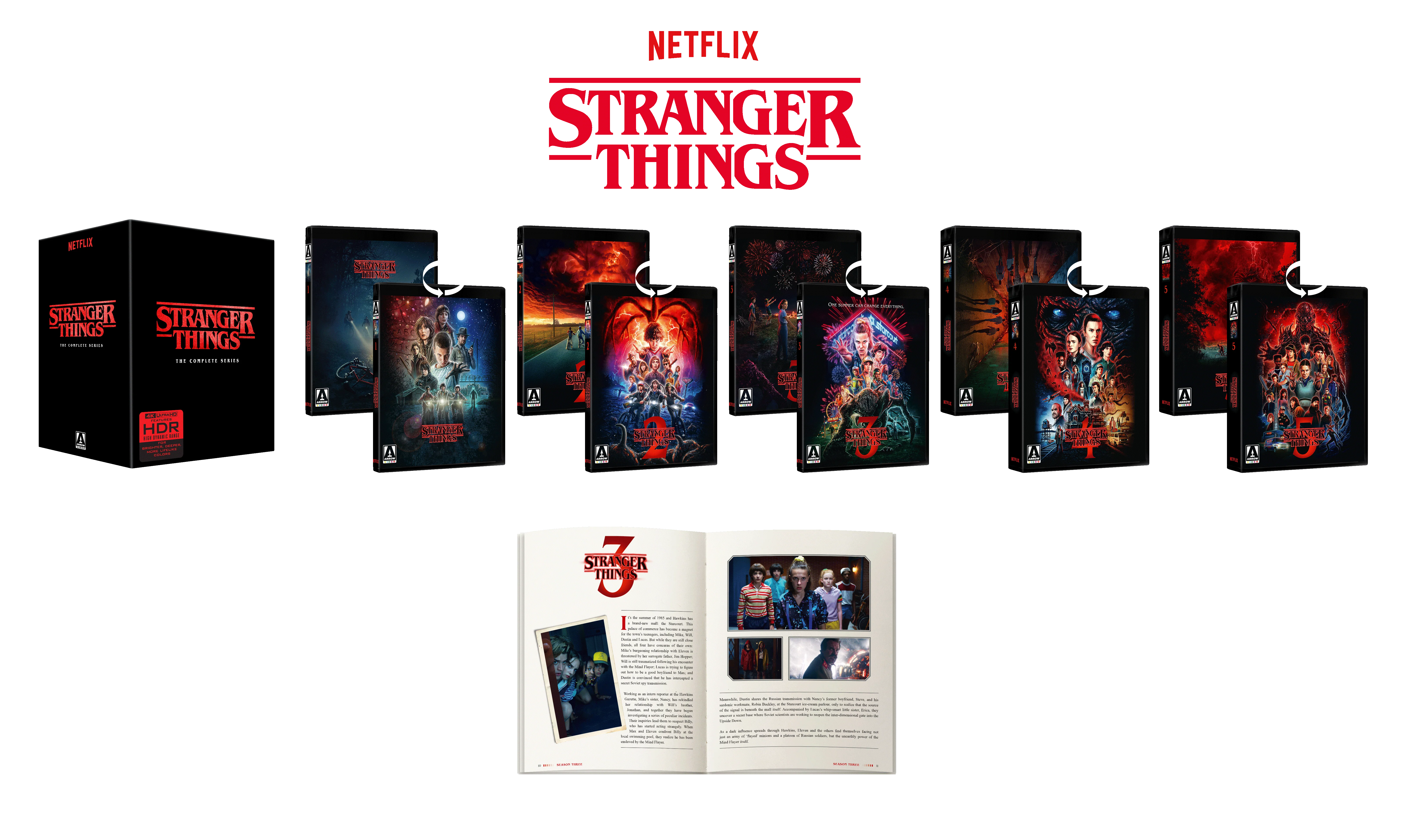Stranger Things: The Complete Series (4K Ultra HD) PREORDER - Image 3