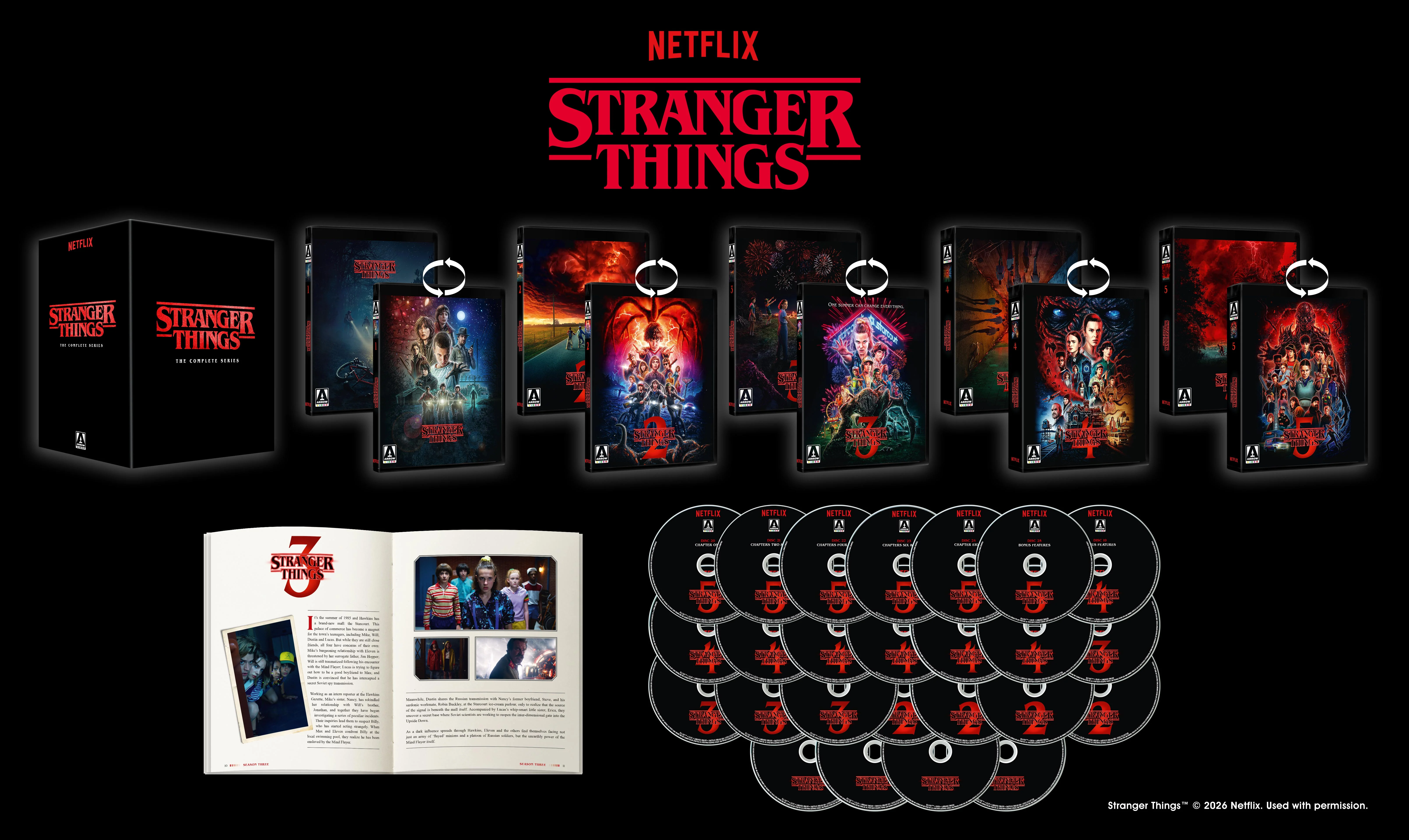 Stranger Things: The Complete Series (Blu-ray) PREORDER - Image 3