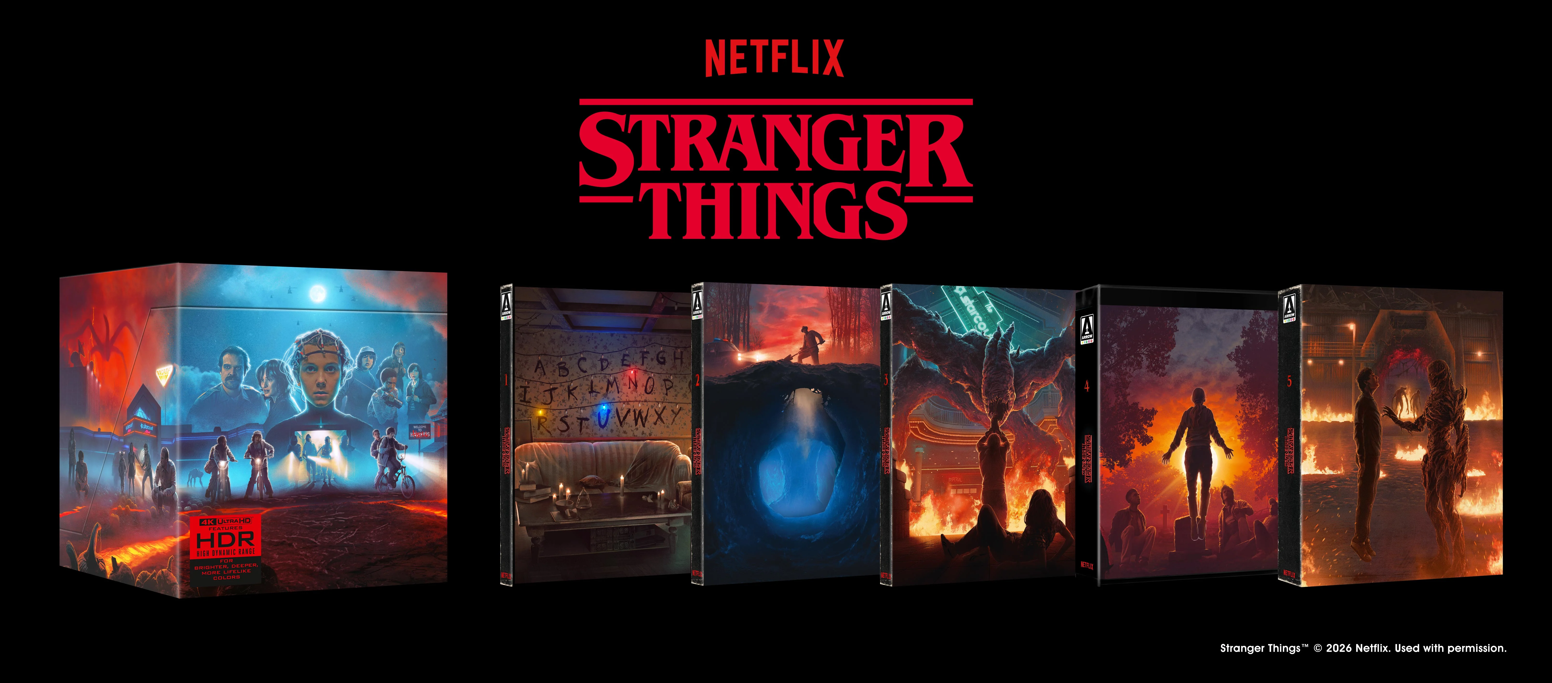 Stranger Things: The Complete Series (Deluxe Edition) (4K Ultra HD) PREORDER - Image 5