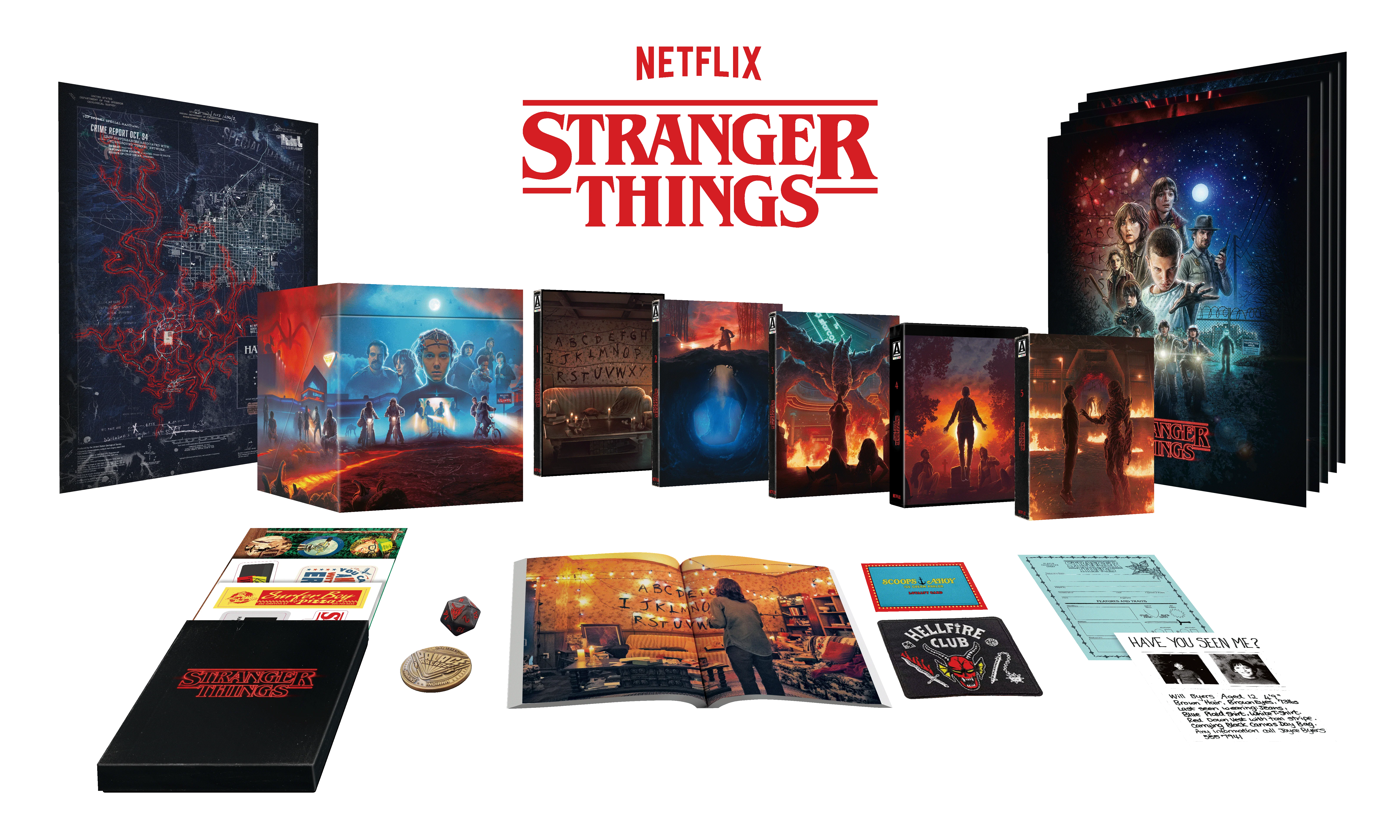 Stranger Things: The Complete Series (Deluxe Edition) (Blu-ray) PREORDER - Image 3