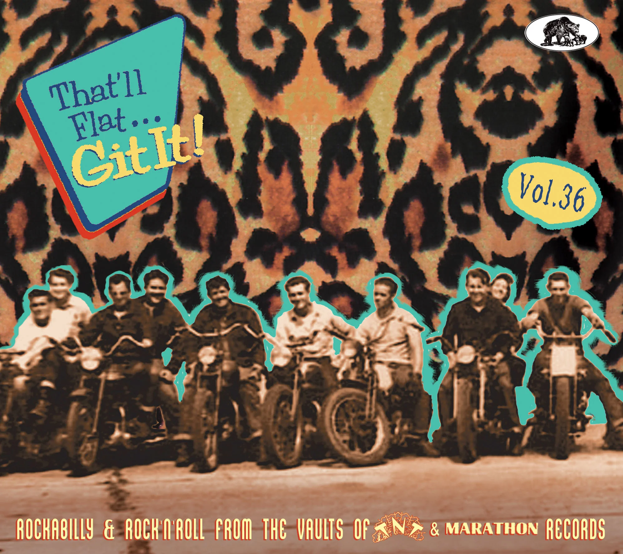 That'll Flat Git It! Vol. 36: Rockabilly & Rock 'n' Roll From The Vaults Of Tnt & Marathon (CD)
