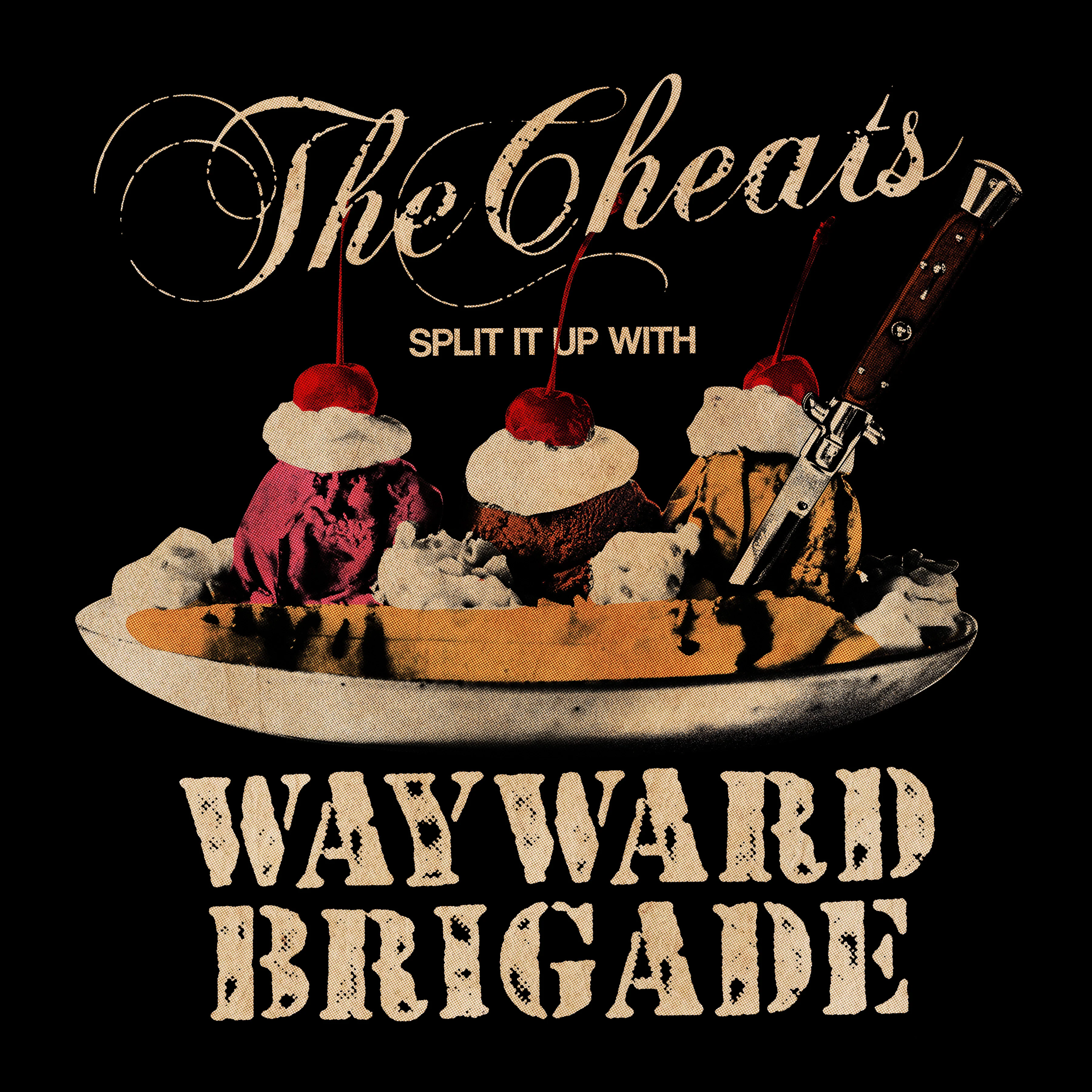 The Cheats & Wayward Brigade - Split It Up (7 INCH) PREORDER