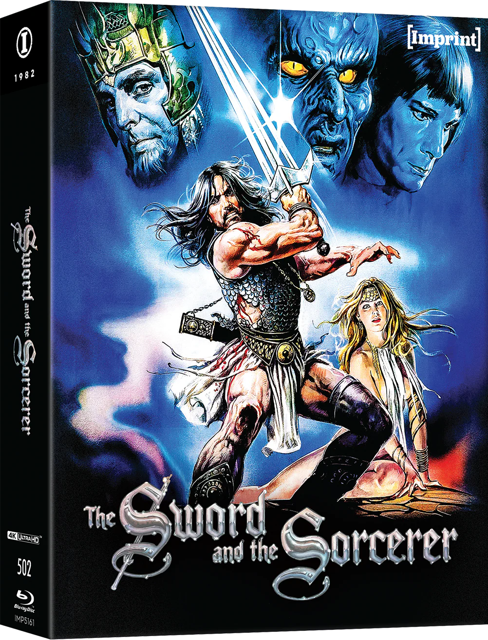 The Sword and the Sorcerer (1982) (Limited Edition Steelbook in 3D Lenticular Hardcase + Double-Sided Poster) (4K Ultra HD + Blu-ray)