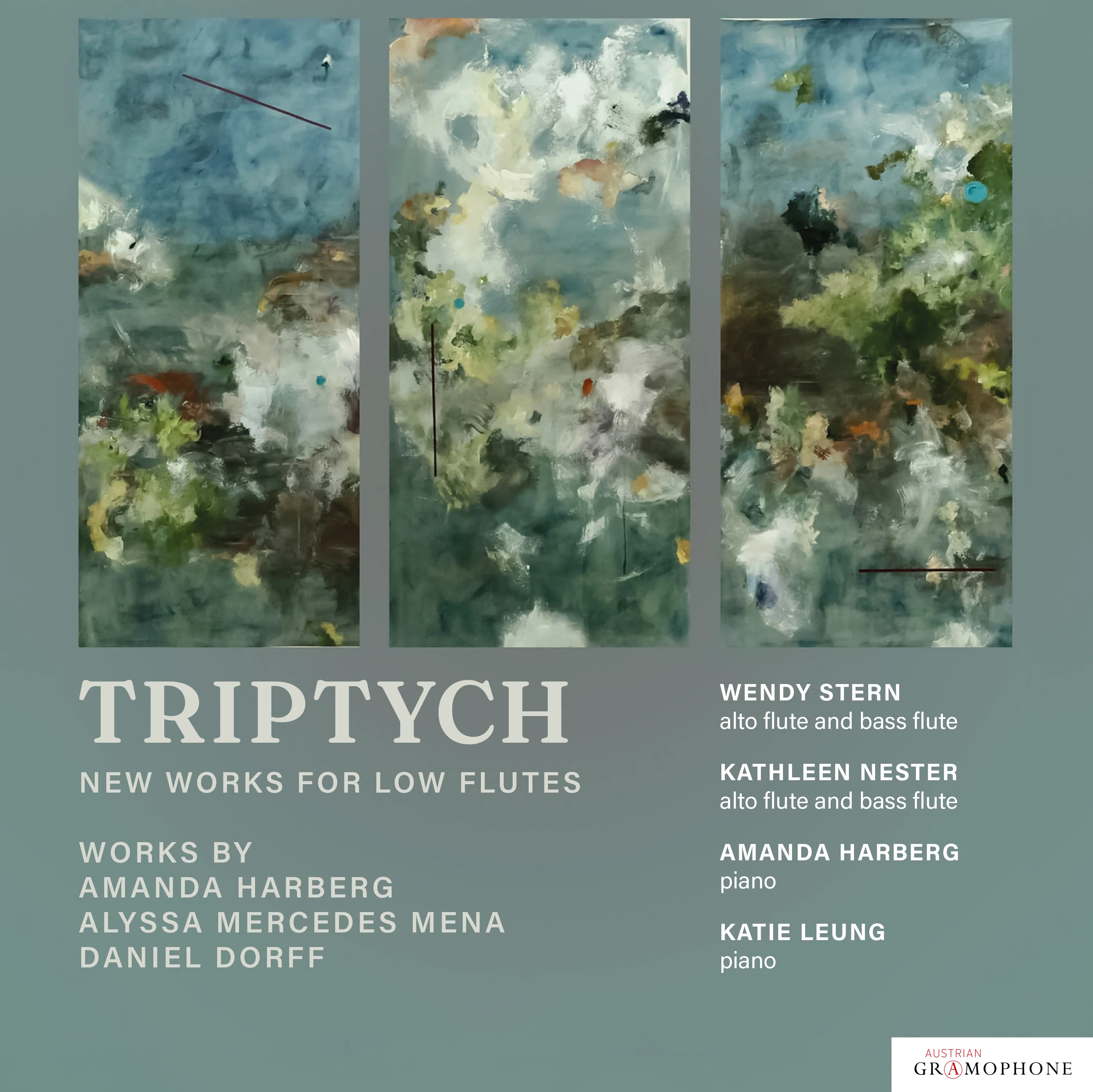 Triptych: New Works For Low Flutes (CD) PREORDER
