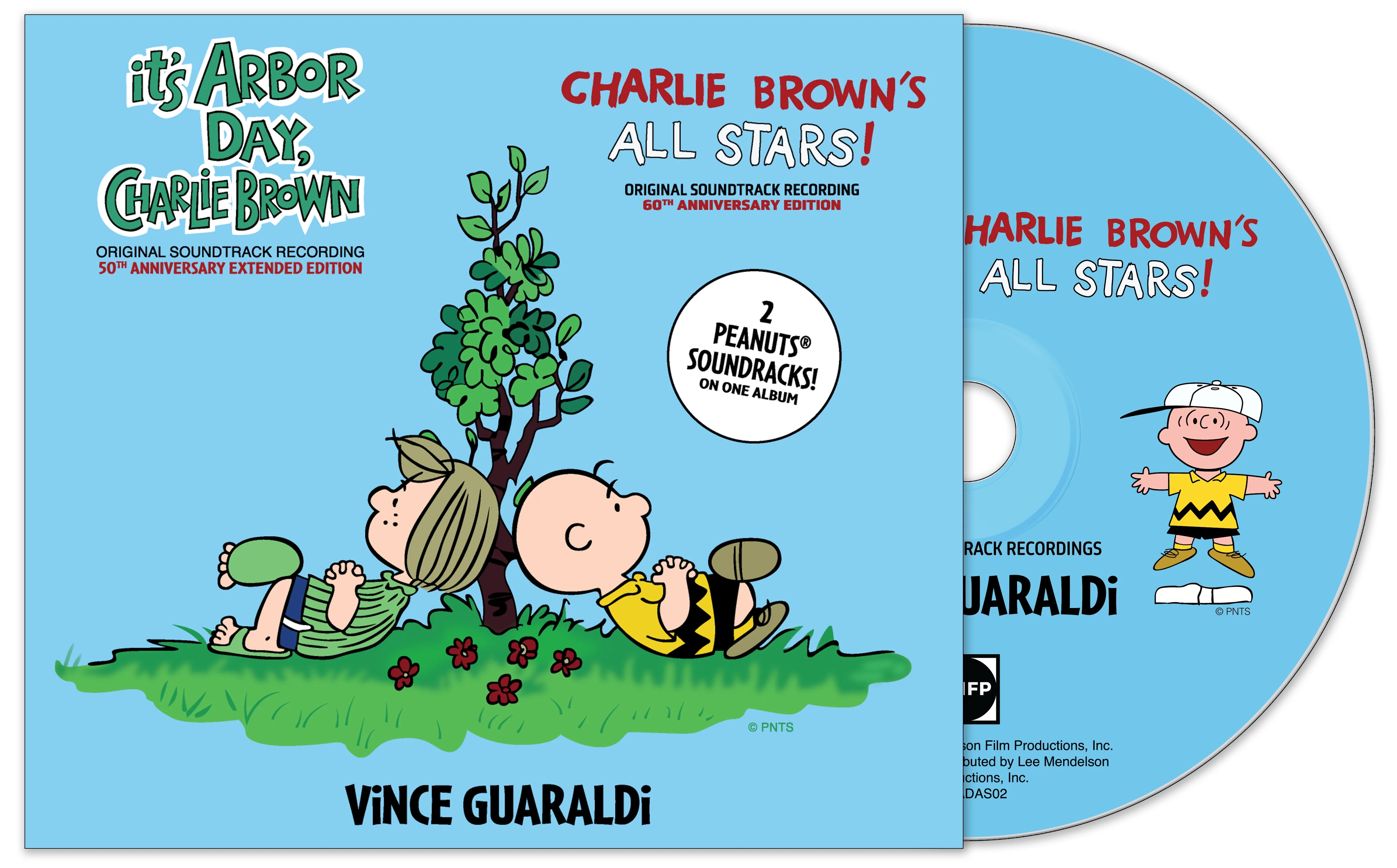 Vince Guaraldi - It's Arbor Day, Charlie Brown / Charlie Brown's All Stars! (Original Soundtrack Recordings) (50th Extended And 60th Anniversary Editions) (CD) - Image 3