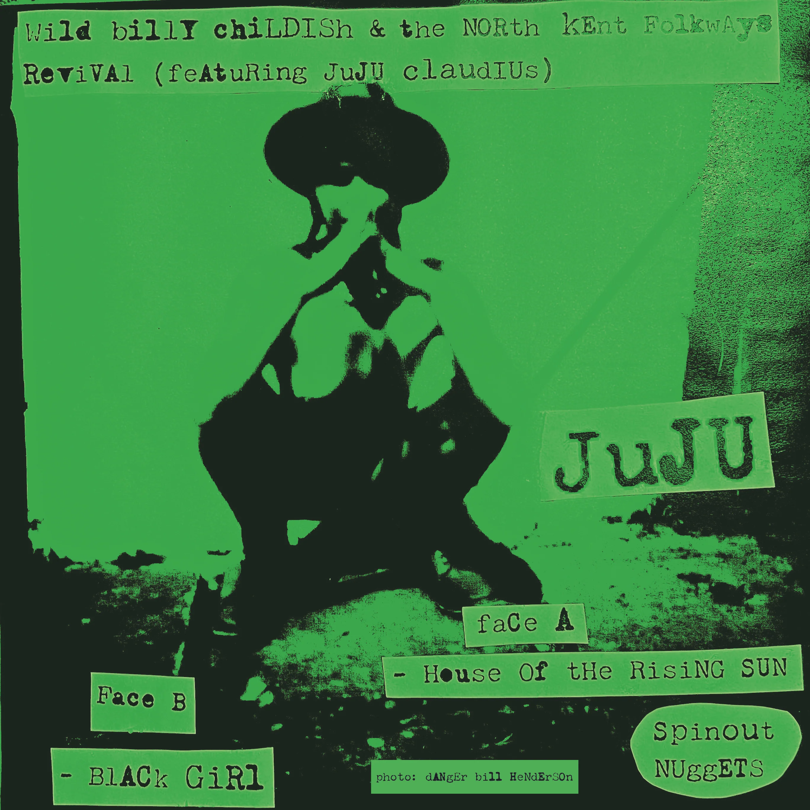 Wild Billy Childish & The North Kent Folkways Revival - House Of The Rising Sun / Black Girl (7 INCH) PREORDER